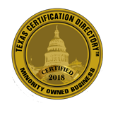 Texas Certification Directory - Minority Owned Business - Certified 2018